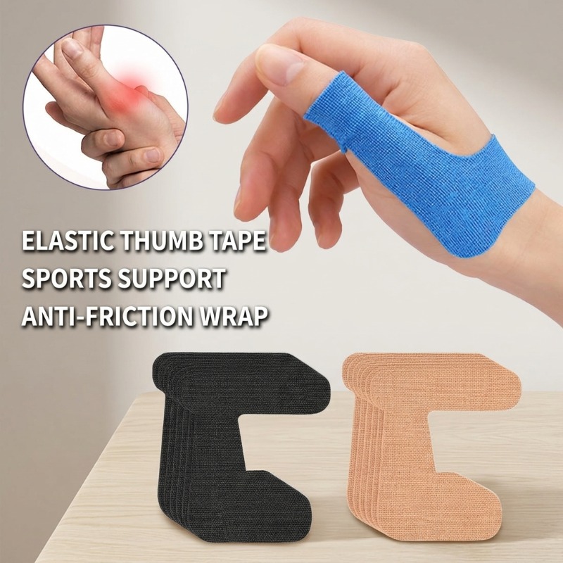 Sports Taping Precut - Voorgeknipte elastische duimtape, sportbandage voor ondersteuning,