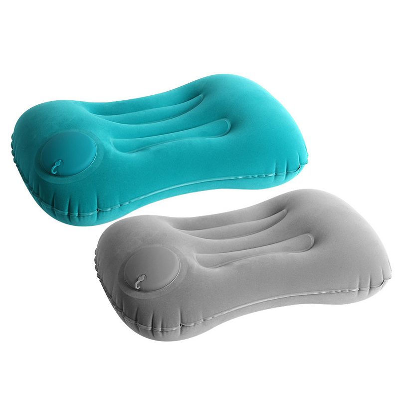 Neck Traction Pillow - Camping Opblaasbaar kussen Draagbaar Ultralicht Reizen