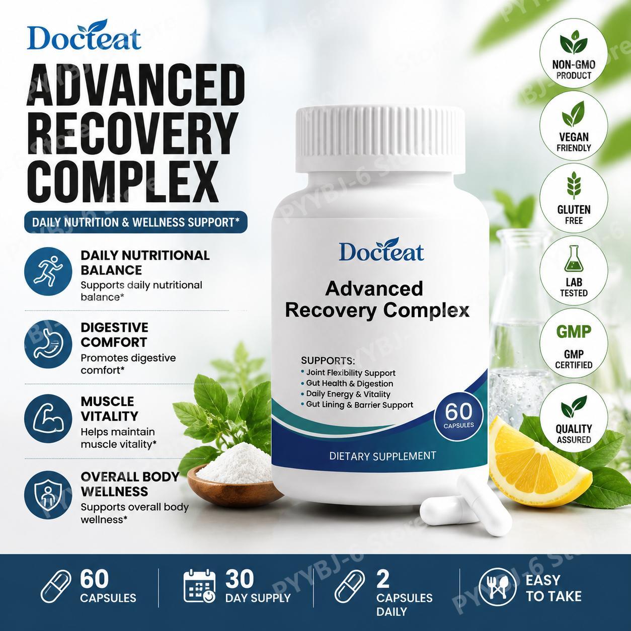 Advanced Recovery Complex 60 c - Health Wellness & Psychology recensie en prijs