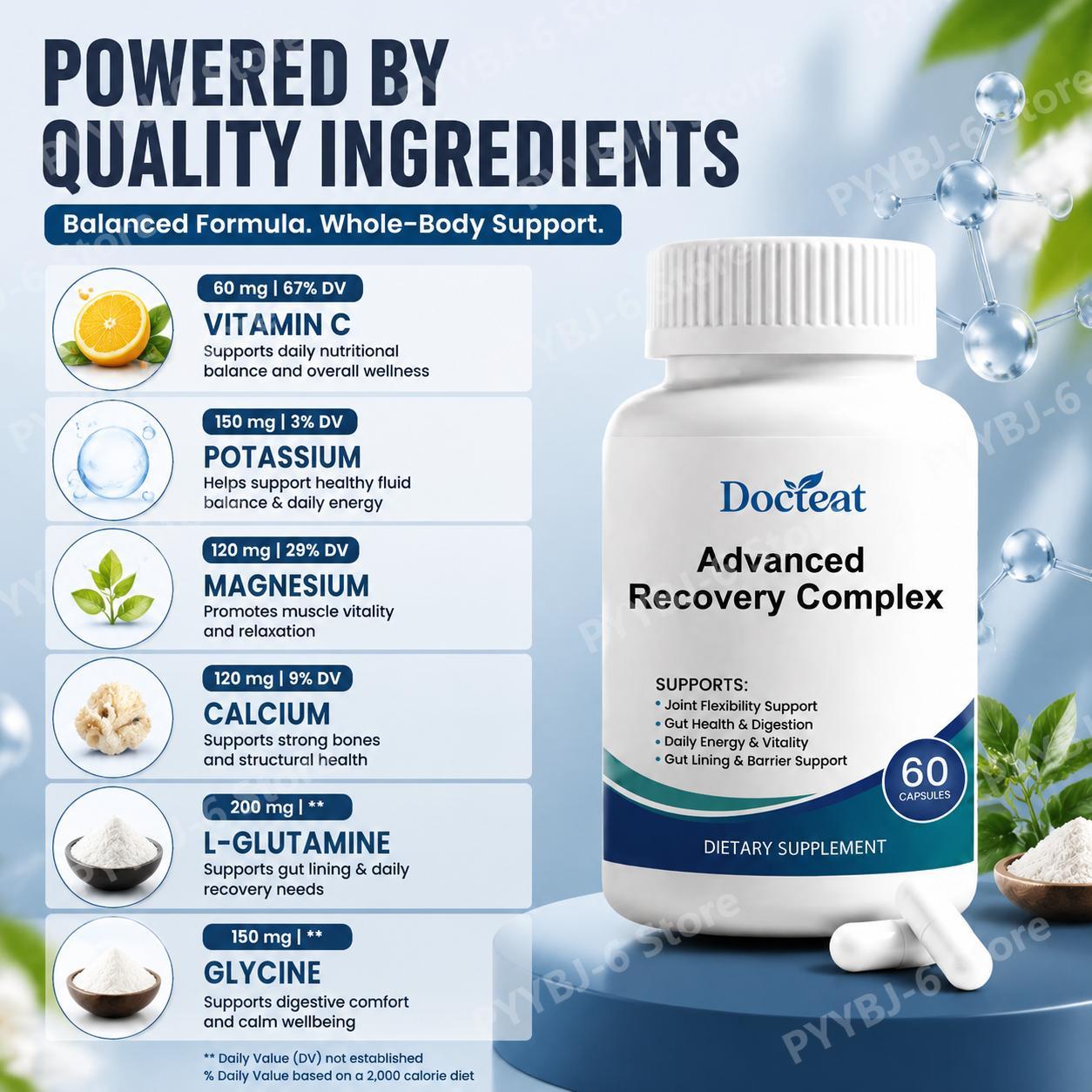 Advanced Recovery Complex 60 c - Health Wellness & Psychology recensie en prijs