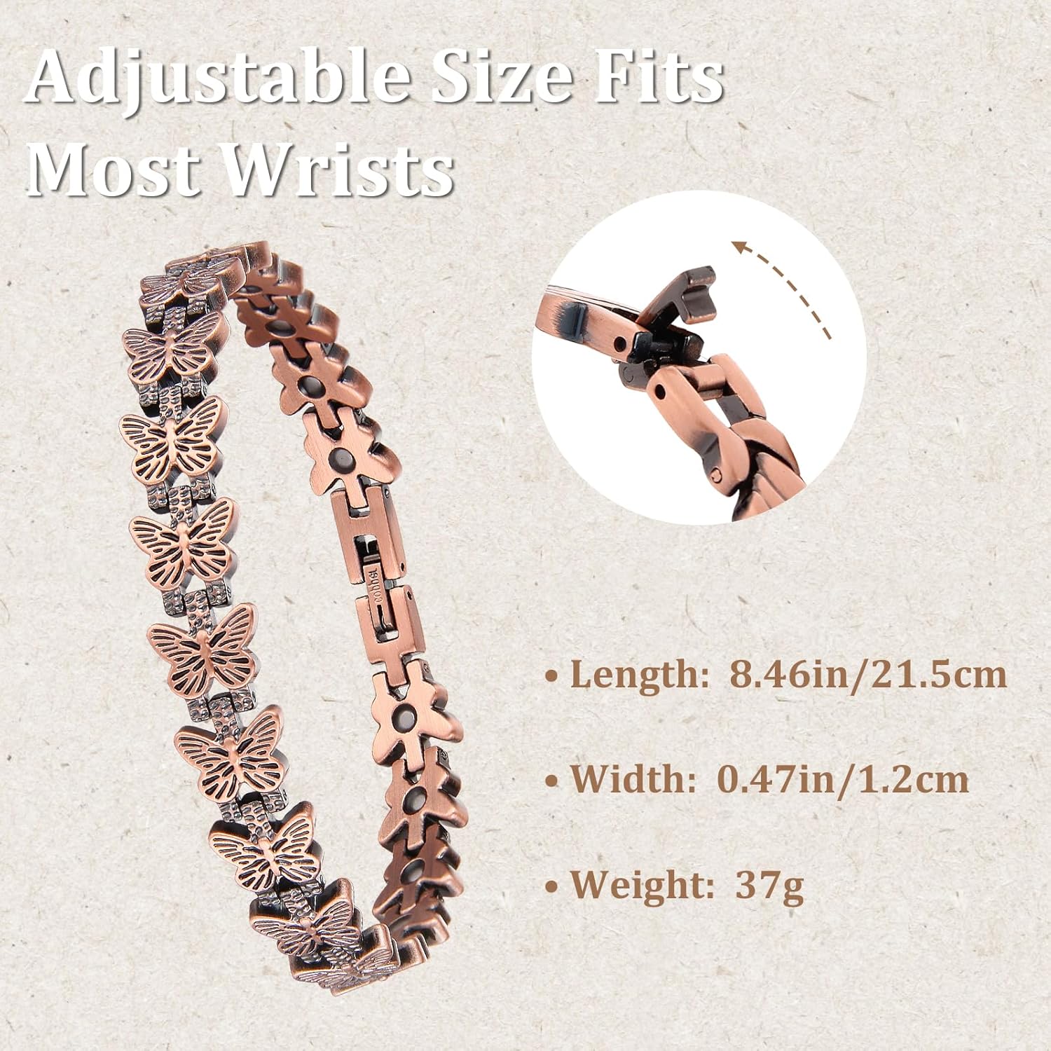 GMOX Premium Koperen Magnetisc - Health Wellness Gifts Women recensie en prijs