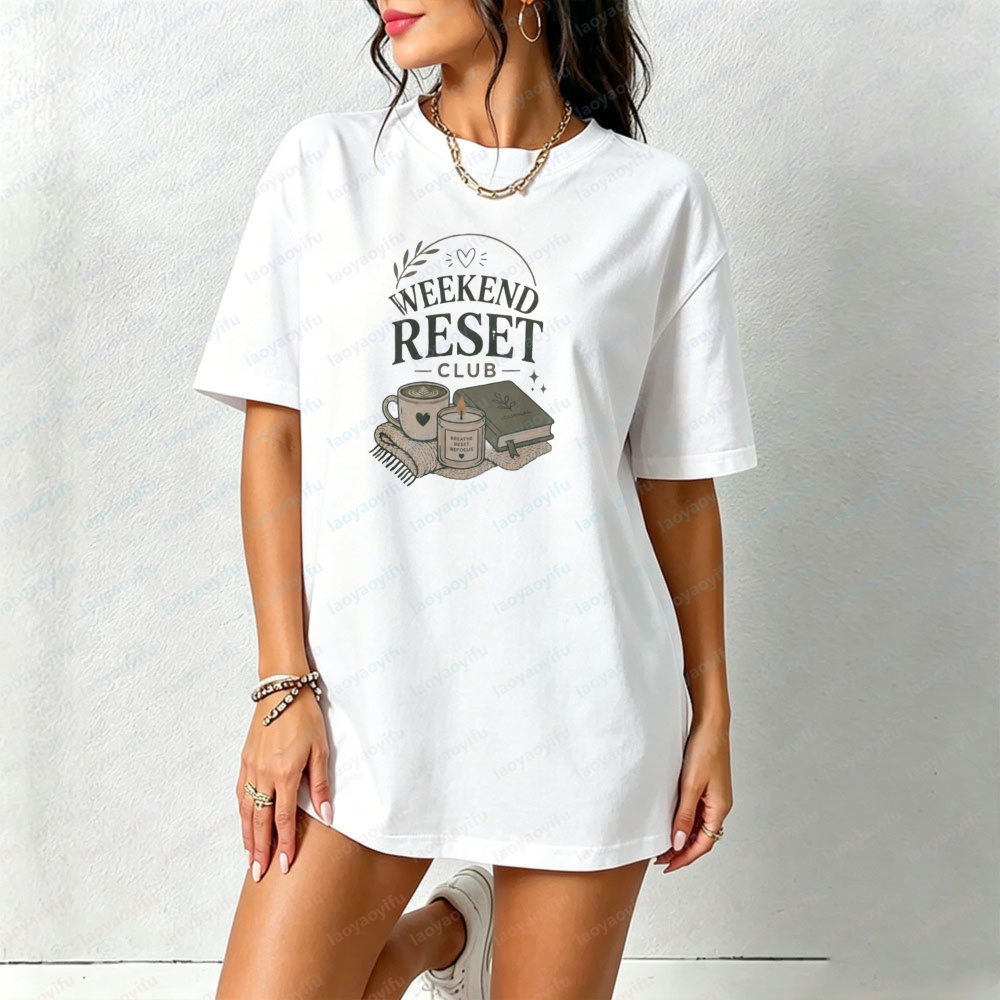 Weekend Reset Club T-shirt Zel - Health Wellness Gifts Women recensie en prijs
