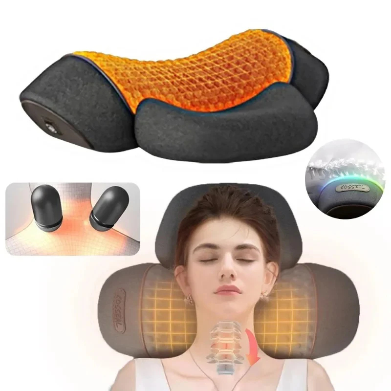 Elektrische nekmassageapparaat - Neck Traction Pillow recensie en prijs