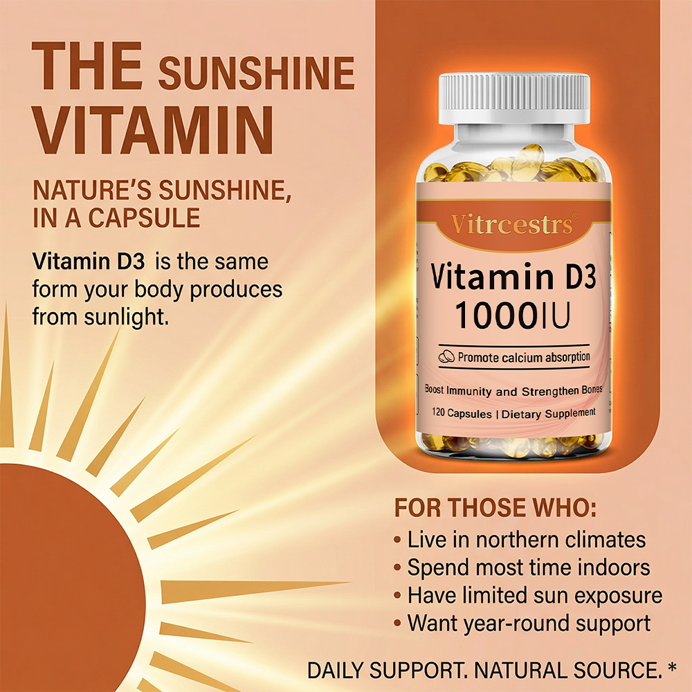 Vitamine D3 1000 IE capsules,  - Health Wellness & Psychology recensie en prijs