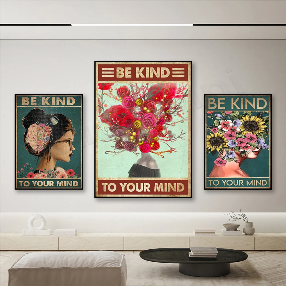 Behandel je geest goed: poster - Mental Health Wellness Quotes recensie en prijs