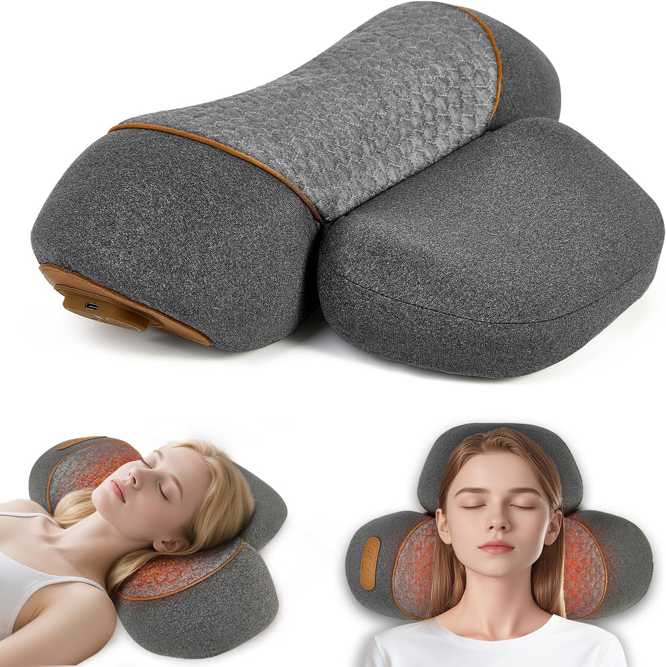 3-in-1 Nekmassagekussen met ve - Neck Traction Pillow recensie en prijs