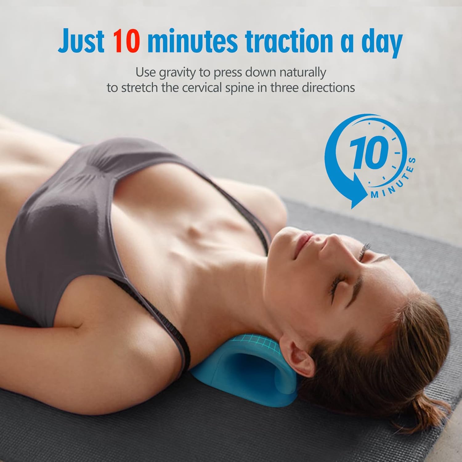 Nekstrekker voor pijnverlichti - Neck Traction Pillow recensie en prijs