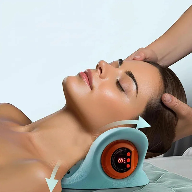 Elektrische nek-cervicale trac - Neck Traction Pillow recensie en prijs