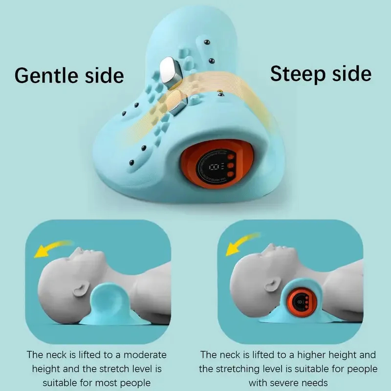 Elektrische nek-cervicale trac - Neck Traction Pillow recensie en prijs