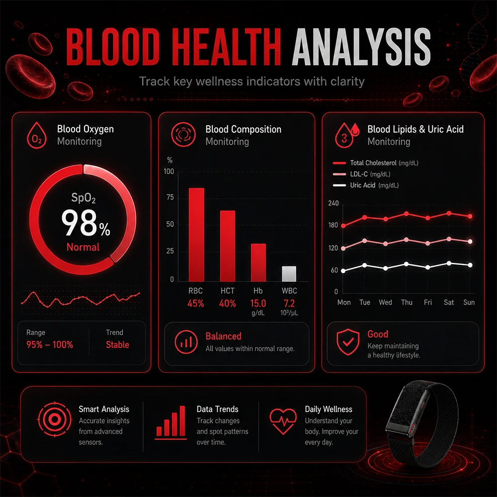 Slimme Gezondheidsarmband ECG  - Health Wellness Zone recensie en prijs