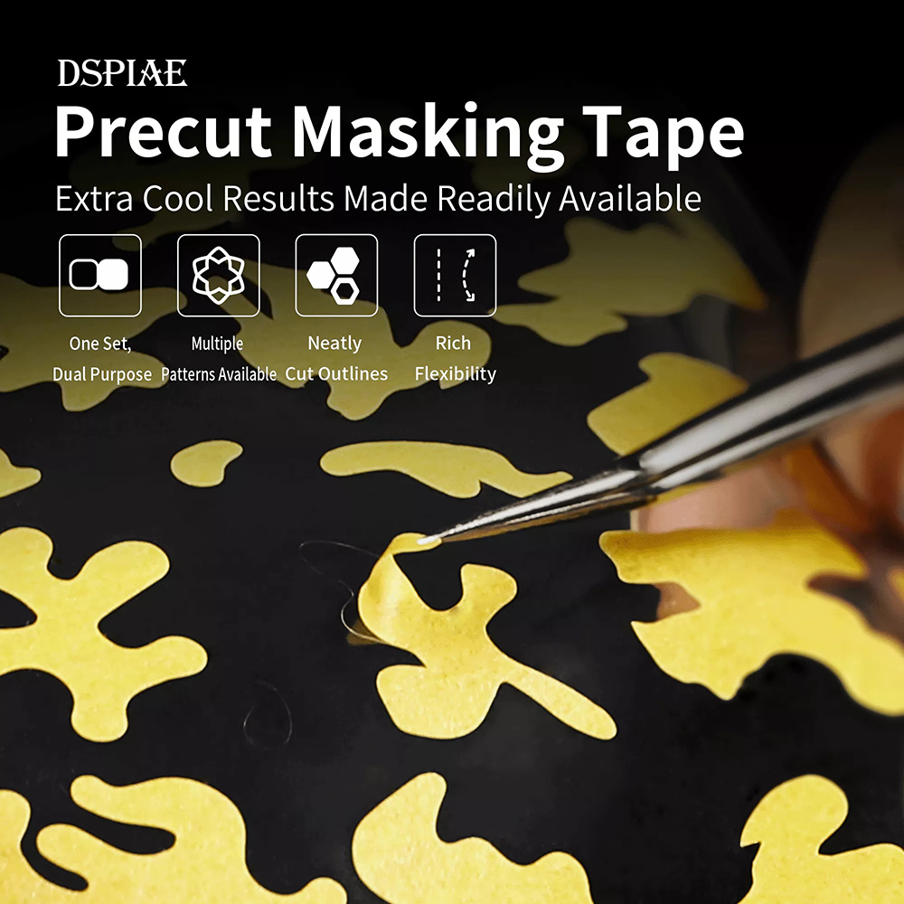 DSPIAE Digitale Camouflage Bug - Sports Taping Precut recensie en prijs