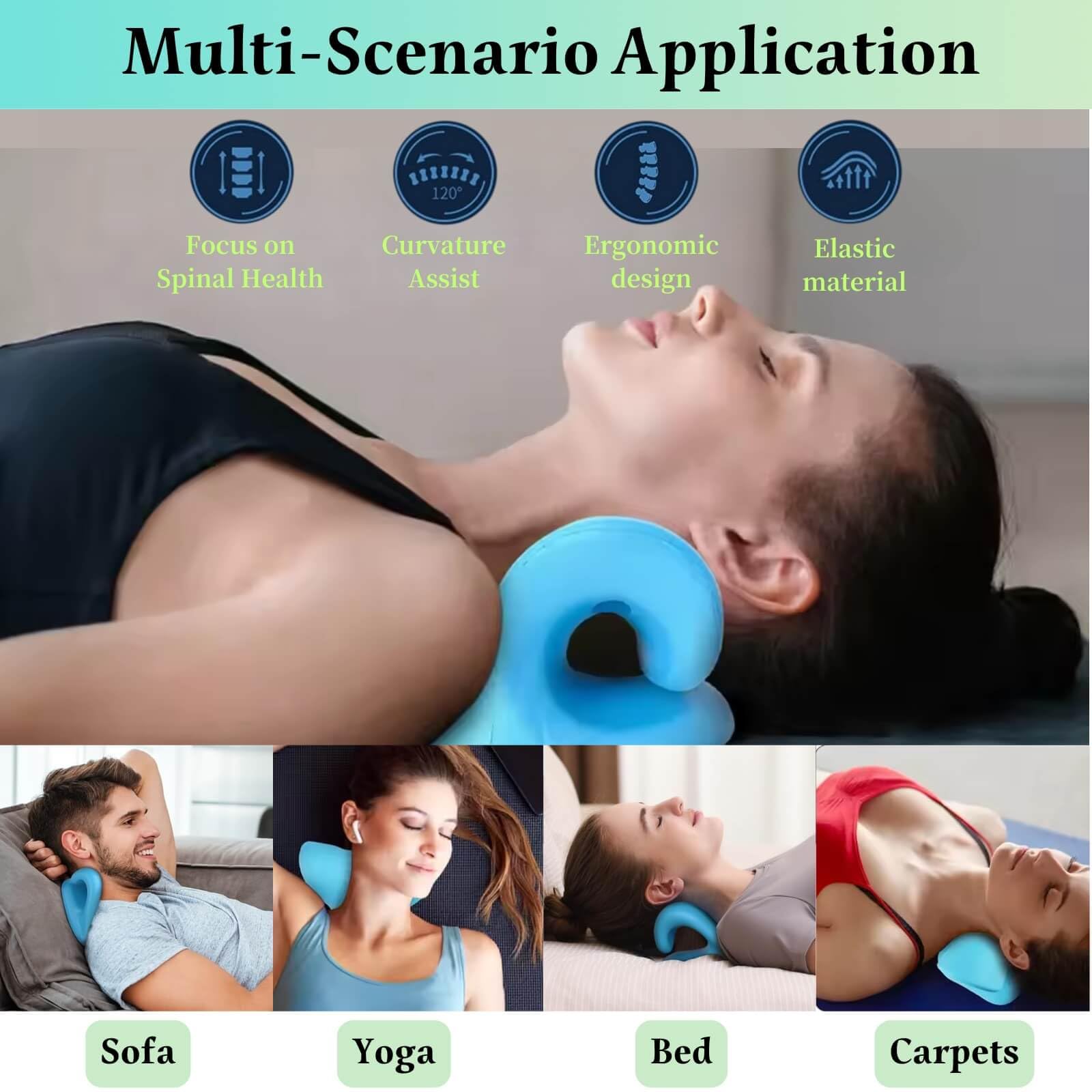 Nek- en schouderontspanner Cer - Neck Traction Pillow recensie en prijs